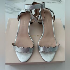 Loeffler Randall Silver Block Heel